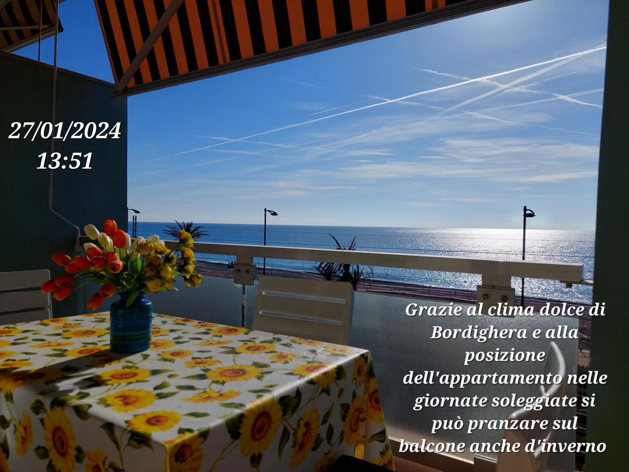 Emozioni Casa Vista Mare Bordighera Bagian luar foto