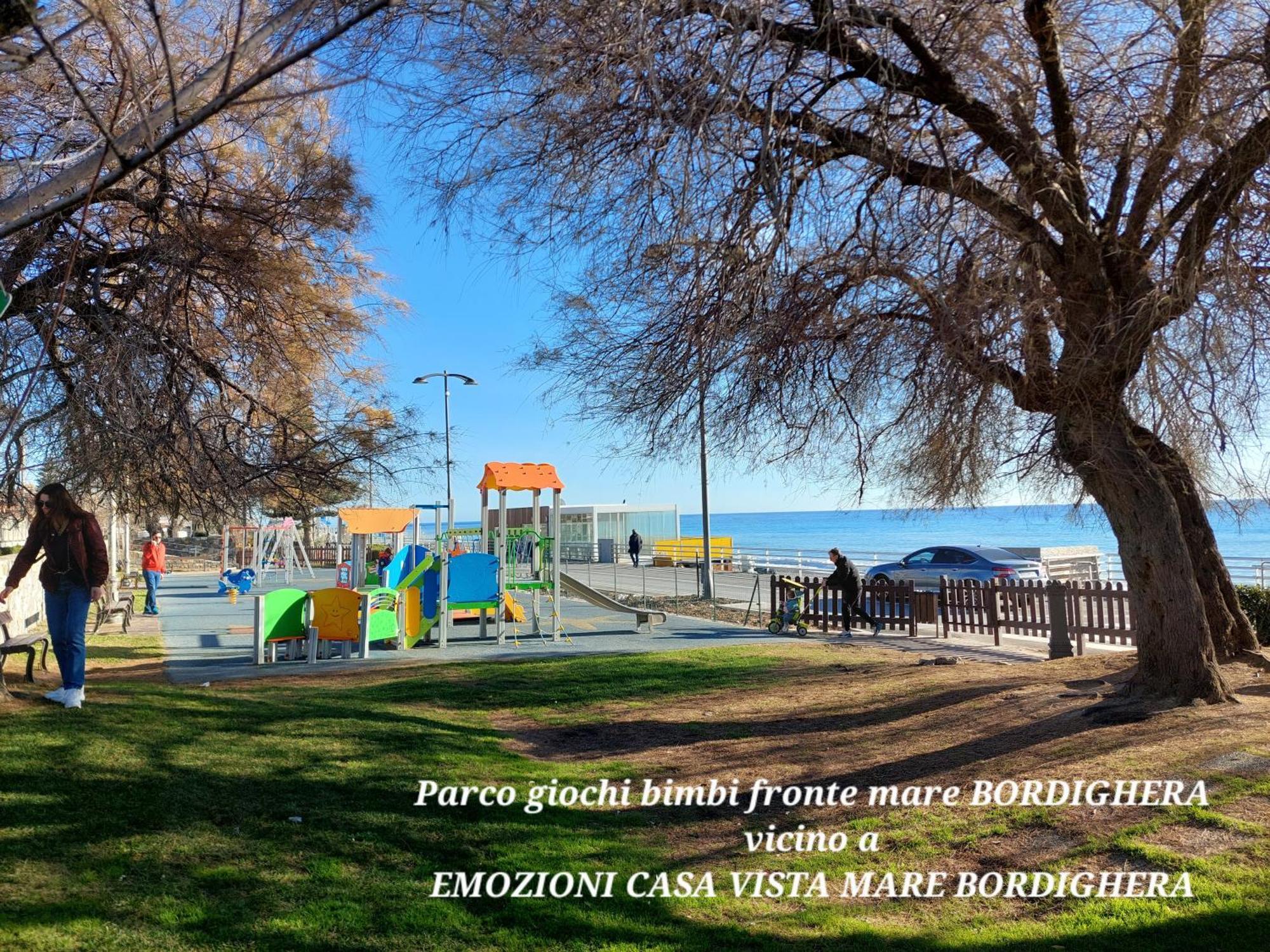 Emozioni Casa Vista Mare Bordighera Bagian luar foto